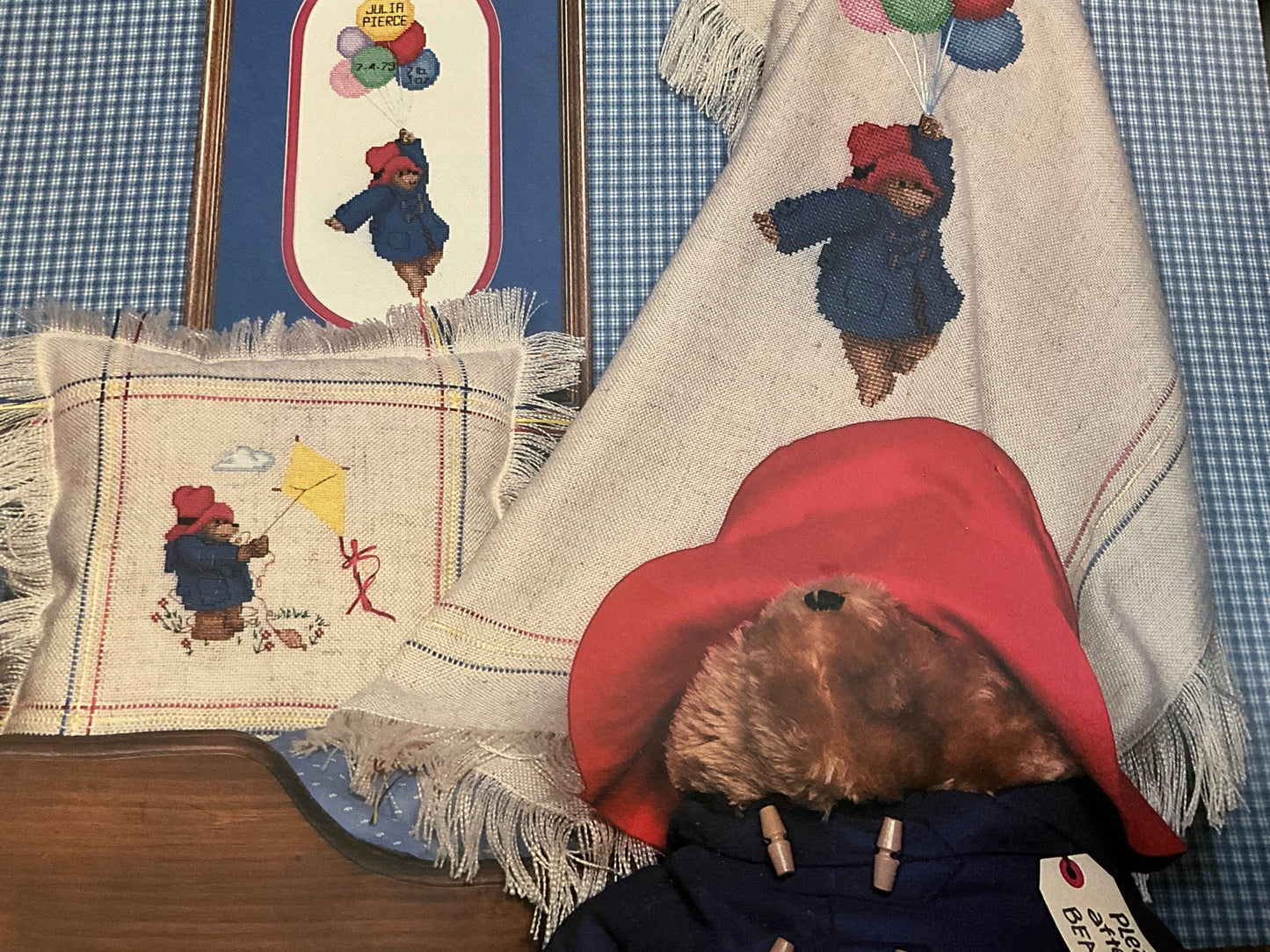 Paragon Needlecraft Country Cross Stitch Paddington Bear 5092 counted cross stitch chart