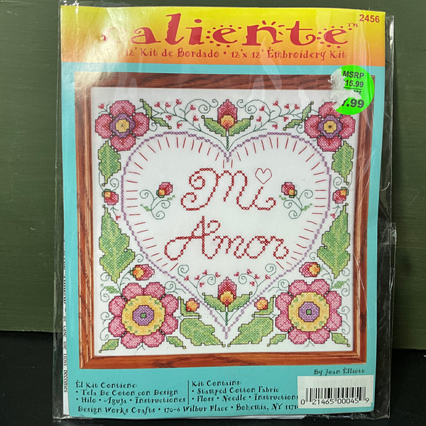 Sunset Lace Patterns & Poppies Needle Point Kit 6245 Sealed