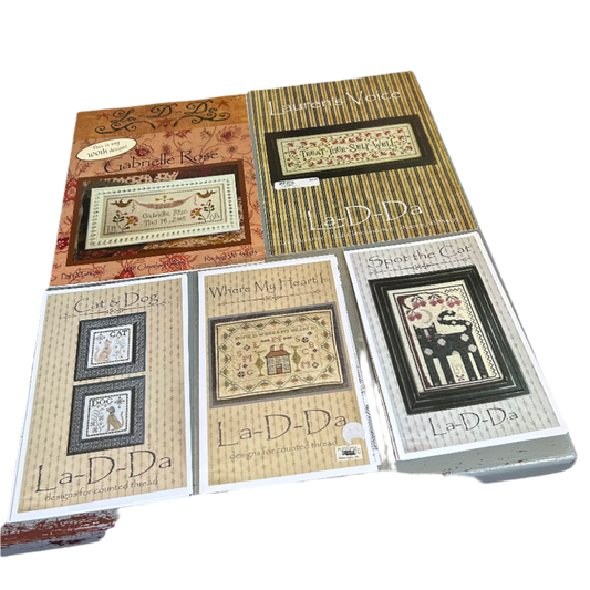 La-D-Da designs for counted thread choice see pictures and variations