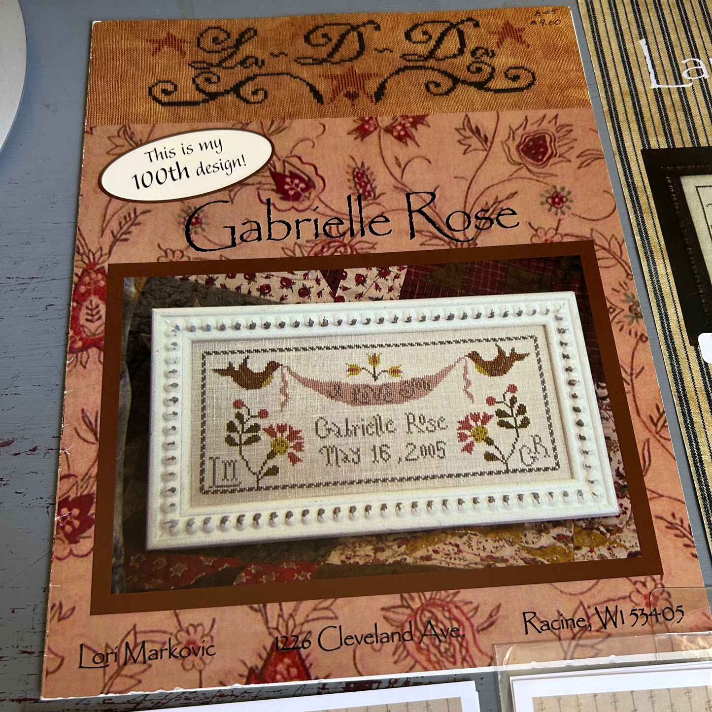 La-D-Da designs for counted thread choice see pictures and variations