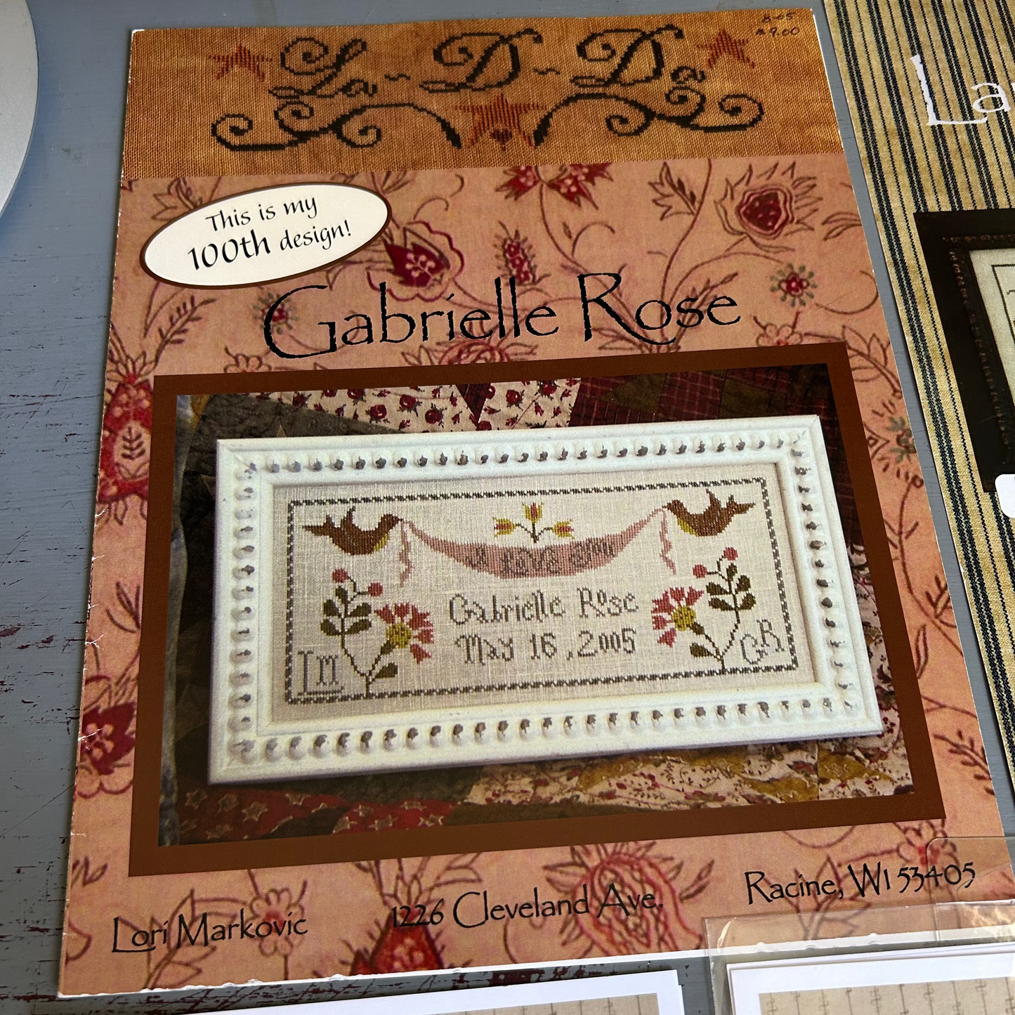 La-D-Da designs for counted thread choice see pictures and variations