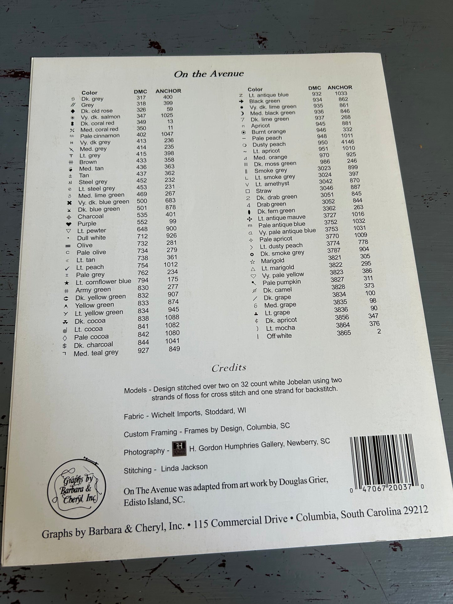 Graphs by Barbara & Cheryl choice vintage counted cross stitch charts see pictures and variations*