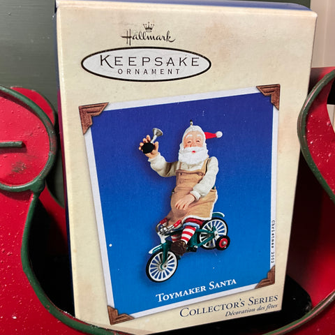 Hallmark Toymaker Santa Series choice Keepsake Ornaments see pictures an variations*