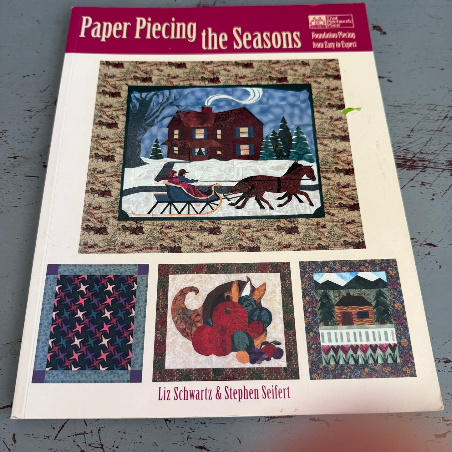 That Patchwork Place Paper Piecing the Seasons pattern Book