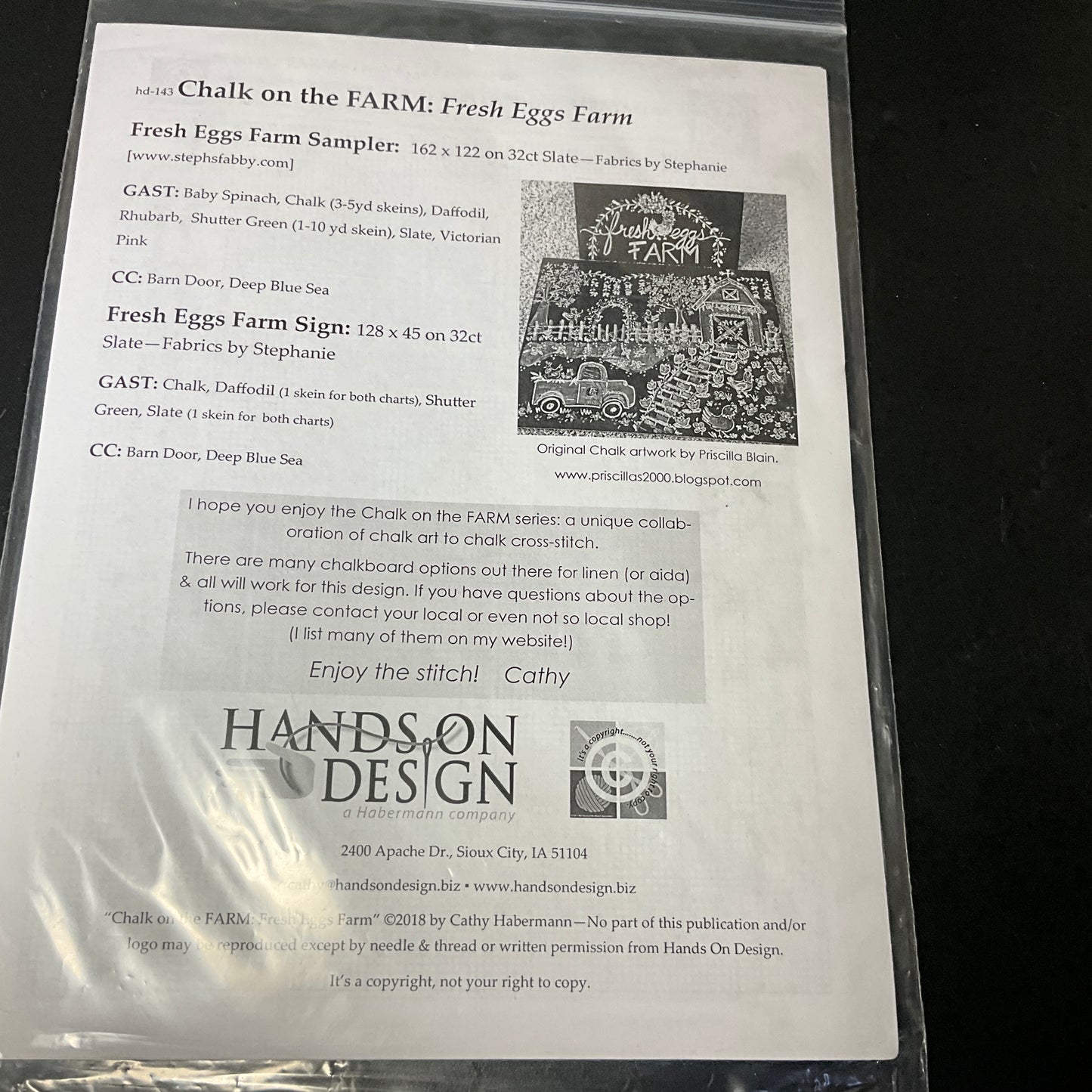 Hands On Design choice counted cross stitch charts see pictures and variations*