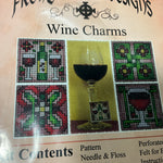 Frony Ritter Designs Wine Charms cross stitch kit