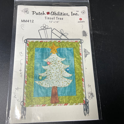 Patch Abilities Tinsel Tree MM412 quilting pattern