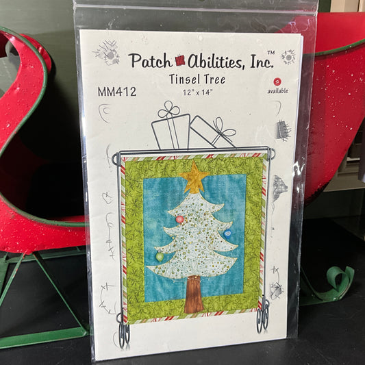 Patch Abilities Tinsel Tree MM412 quilting pattern