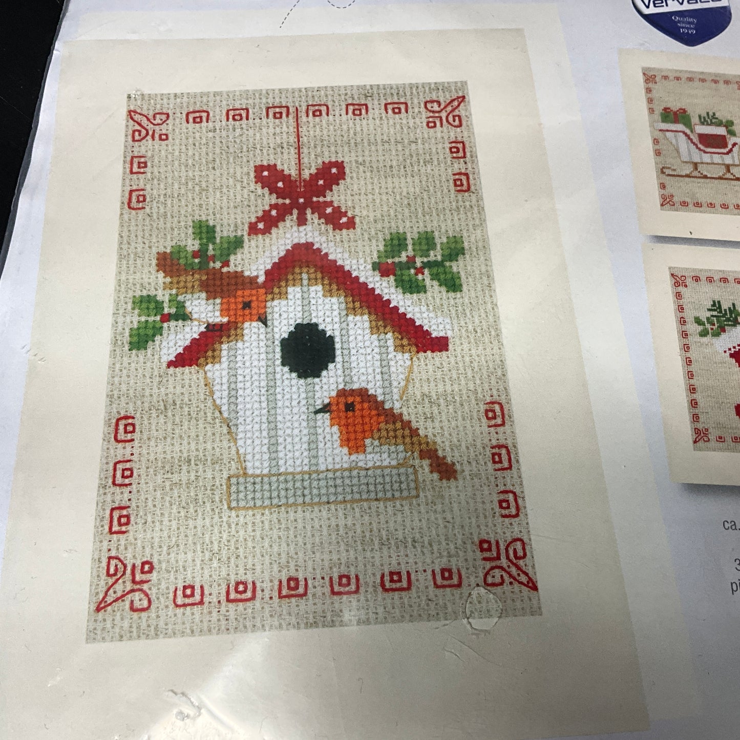 Vervaco Christmas card DIY kits I Stitch! Veruaca cross stitch kit