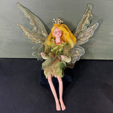 Beautiful Bookworm Fairy shelf sitter fairy vintage collectible figurine