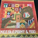 Needlepoint & You by Antoinette Lewis vintage 1976 book