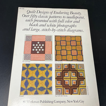 Needlepoint from America's great Quilt Designs vintage 1974 book