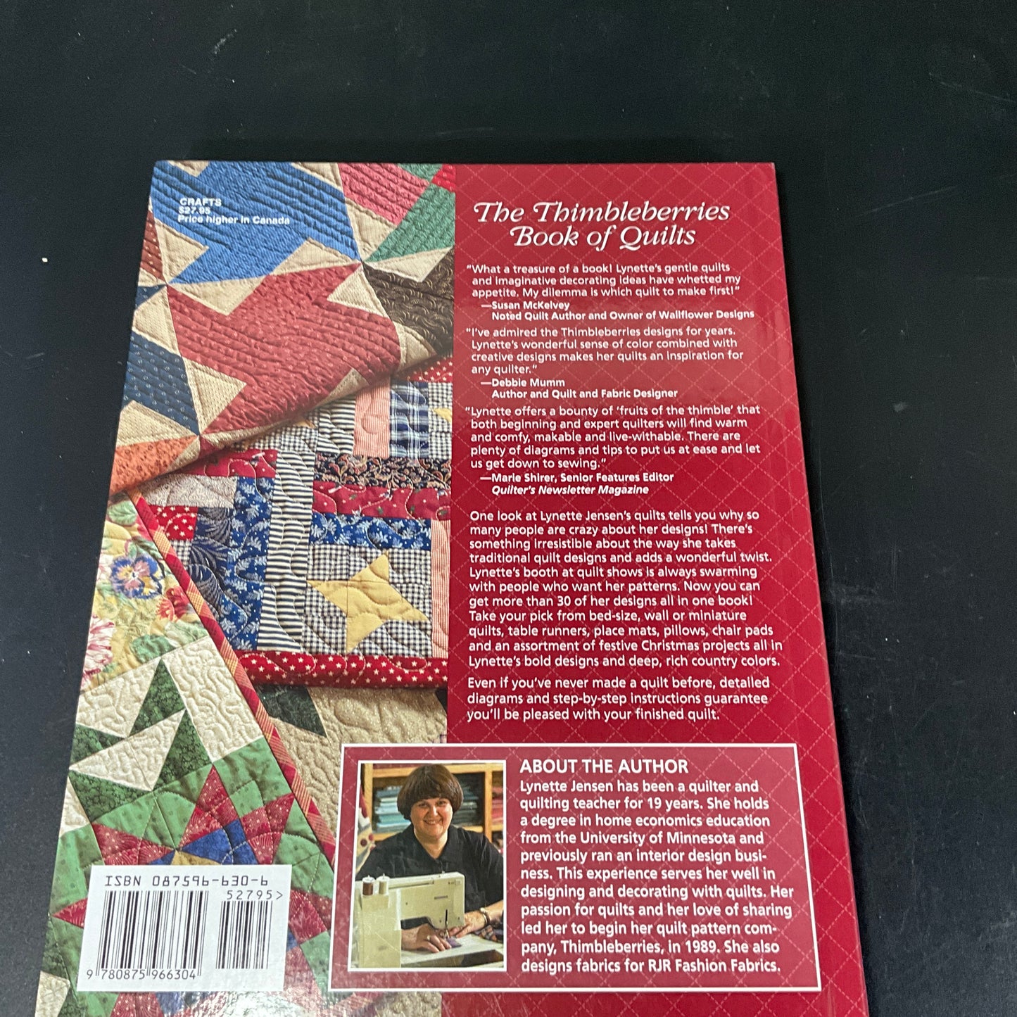 The Thimbleberries choice Book Of Quilts vintage 1998 quilting book see pictures and variations*