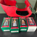 Hallmark choice Dickens Caroler Bell Keepsake Ornaments see pictures and variations*
