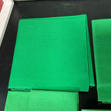 AIDA 14 count green shades variety lot 4 12 by 18 inch pieces