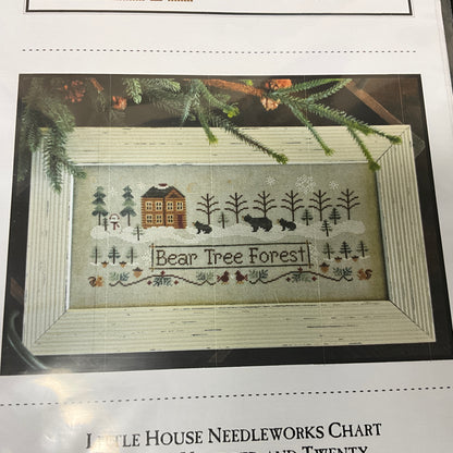 Little House Needleworks Bear Tree Forest 2012 needlecraft chart