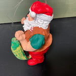 Sensational Santa Claus the Angler vintage fisherman figurine