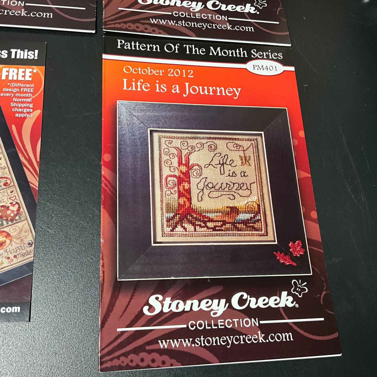 Stoney Creek Collection Pattern Of The Month Series st of 4 counted cross stitch charts see pictures and description*
