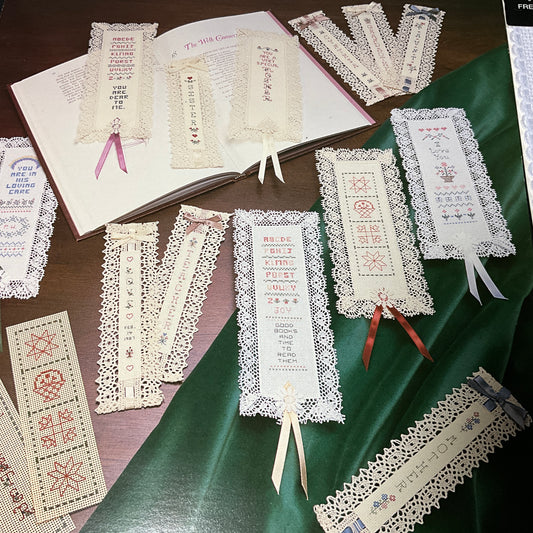 Bookmarks vintage cross stitch charts choice with bonus bookmark see pictures and variations*