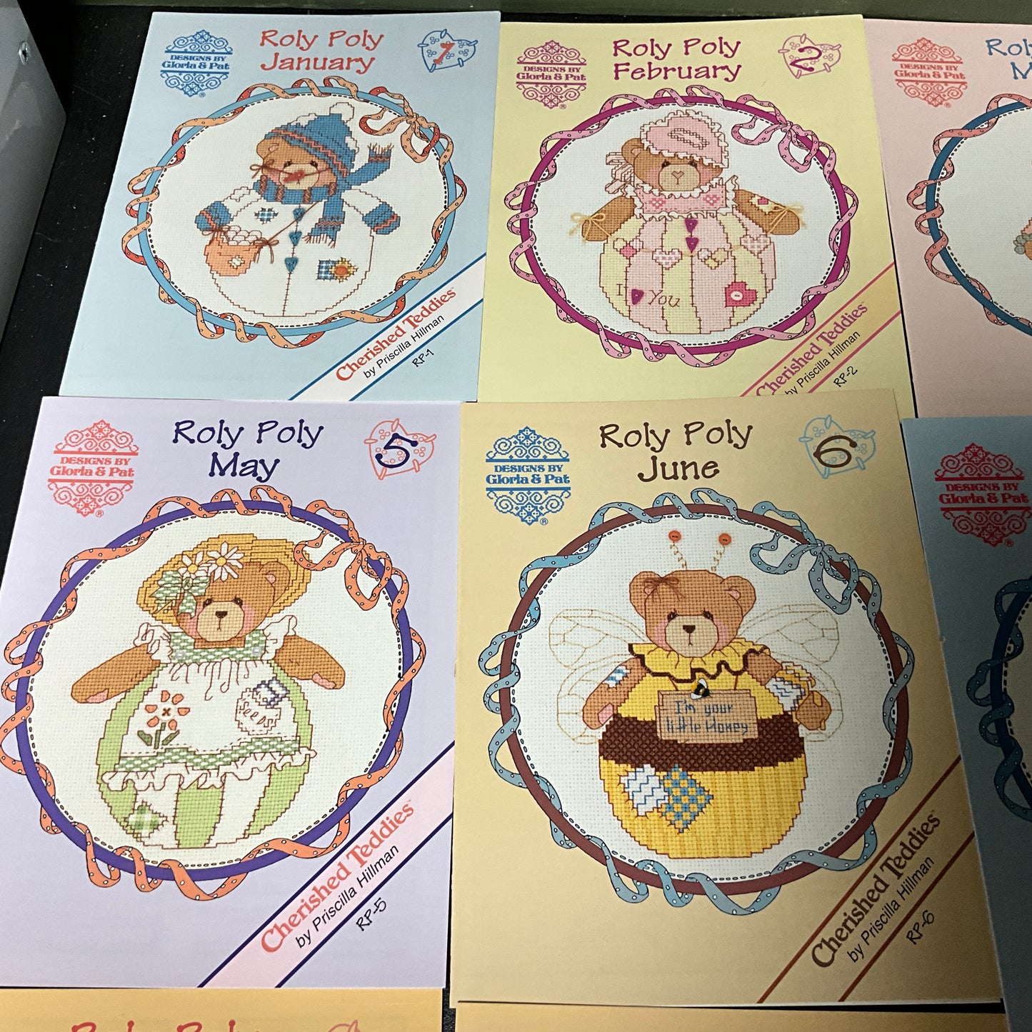 Gloria & Pat Roly Poly series set of 12 months includes*