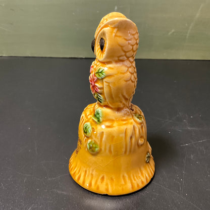 Night Owl Las Vegas porcelain bell vintage souvenir collectible