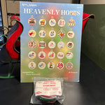 Kount On Kappie Heavenly Hosts book 52  cross stitch 50 projects boolet plus set of 4 Christmas craft frames