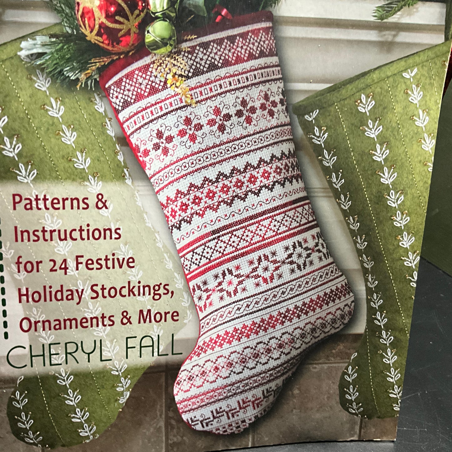 All Embroidered Christmas a Needle Knowledge needlecraft book