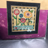 Mill Hill Sticks  Today Is Amazing ST15-1912 cross stitch kit 7 by 7 inches
