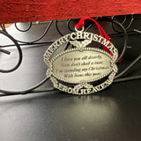 Precious pewter choice of Christmas ornaments see pictures and variations*