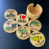 Delicious drink coasters choice vintage souvenir collectibles see pictures and variations*