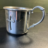 Salisbury Pewter Easton Cross childs cup vintage kitchen collectible