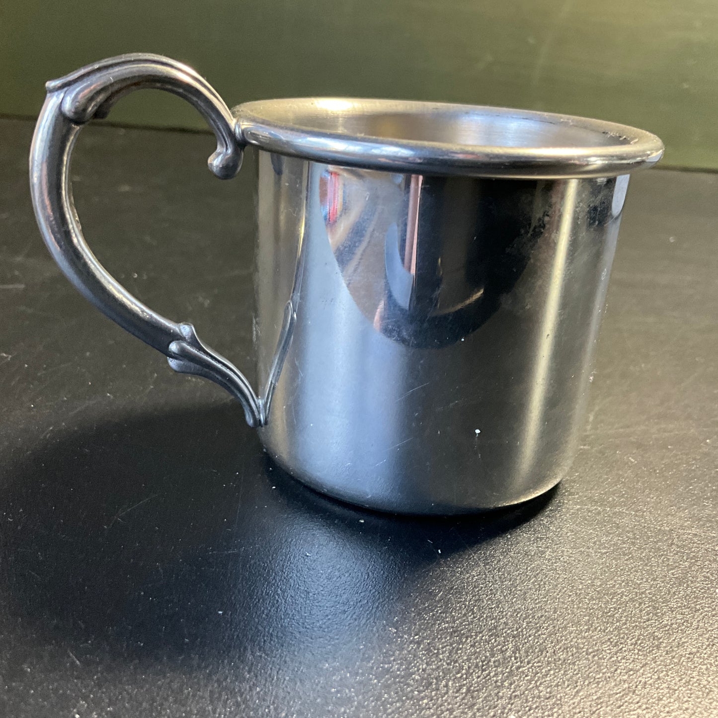 Salisbury Pewter Easton Cross childs cup vintage kitchen collectible