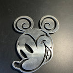 Walt Disney's Mickey Mouse cast aluminum trivet vintage kitchen collectible