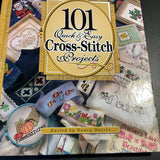 The Needlecraft Shop 101 Quick & Easy Cross-Stitch Projects hardcover book