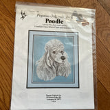 Pegasus Originals Poodle vintage 1999 counted cross stitch chart