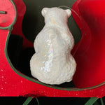 Precious Polar Bear vintage porcelain figurine