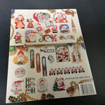 American School of Needlework 50 Santas to cross stitch chart booklet 3616