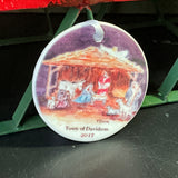 Tremendous Town of Davidson Dated 2017 Christmas ornament
