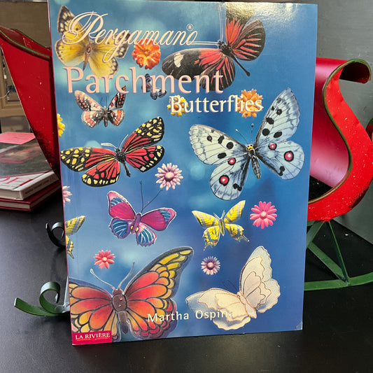Pergamino Parchment Butterflies Martha Ospina craft book