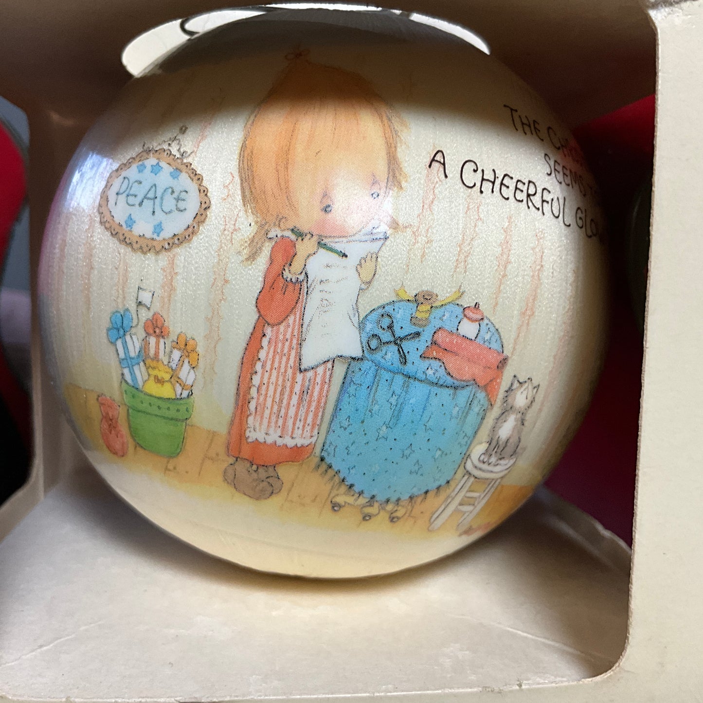 Hallmark Betsy Clark choice of Keepsake vintage ball ornaments see pictures and variations*