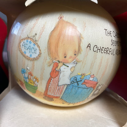 Hallmark Betsy Clark choice of Keepsake vintage ball ornaments see pictures and variations*