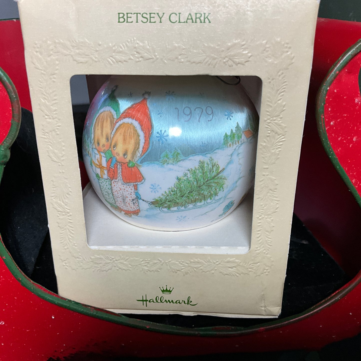 Hallmark Betsy Clark choice of Keepsake vintage ball ornaments see pictures and variations*