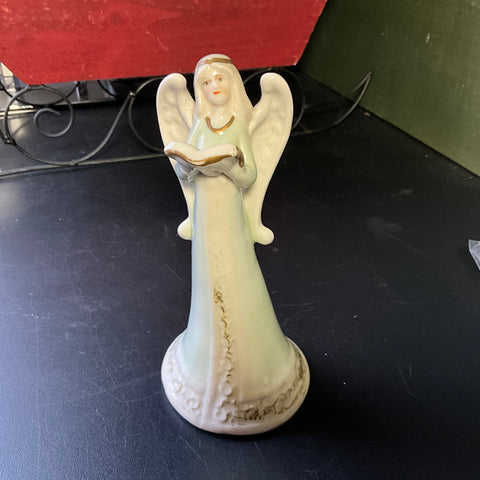 Precious Porcelain Angel Bell vintage collectible figurine