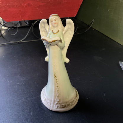 Precious Porcelain Angel Bell vintage collectible figurine