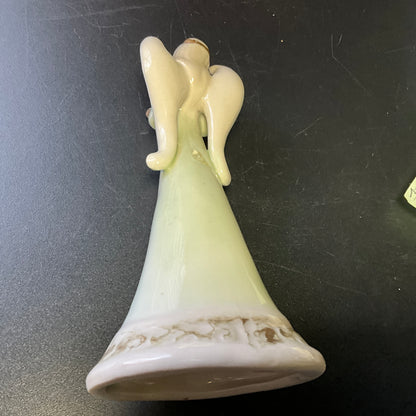 Precious Porcelain Angel Bell vintage collectible figurine