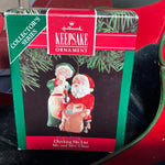 Hallmark, Mr. And Mrs. Claus Collectors Series choice Keepsake Ornament*