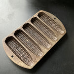 Antique original heavy cast iron corn muffin pan choice kitchen collectible see pictures and variations*