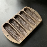 Antique original heavy cast iron corn muffin pan choice kitchen collectible see pictures and variations*