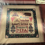 The Heart's Content Tender Heart  #75 cross stitch kit