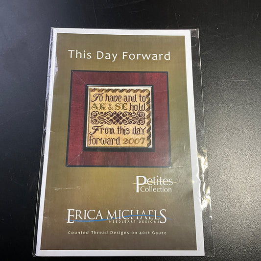 Erica Michael's Needlecraft Designs Petites Collection This Day Forward counted thread design chart